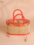 Potli Korai Basket-Orange (6x9)-KEJ06008