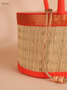 Potli Korai Basket-Orange (6x9)-KEJ06008