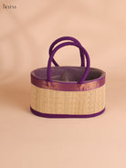 Potli Korai Basket-Purple(6x9)-KEJ06010