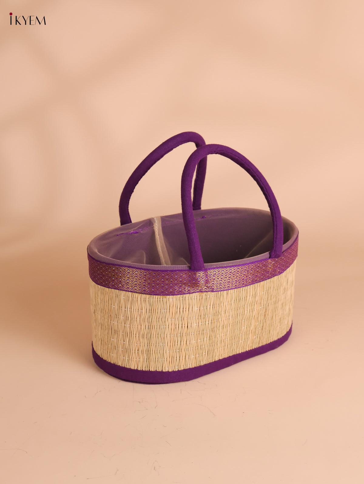 Potli Korai Basket-Purple(6x9)-KEJ06010