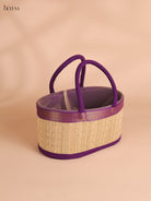 Potli Korai Basket-Purple(6x9)-KEJ06010