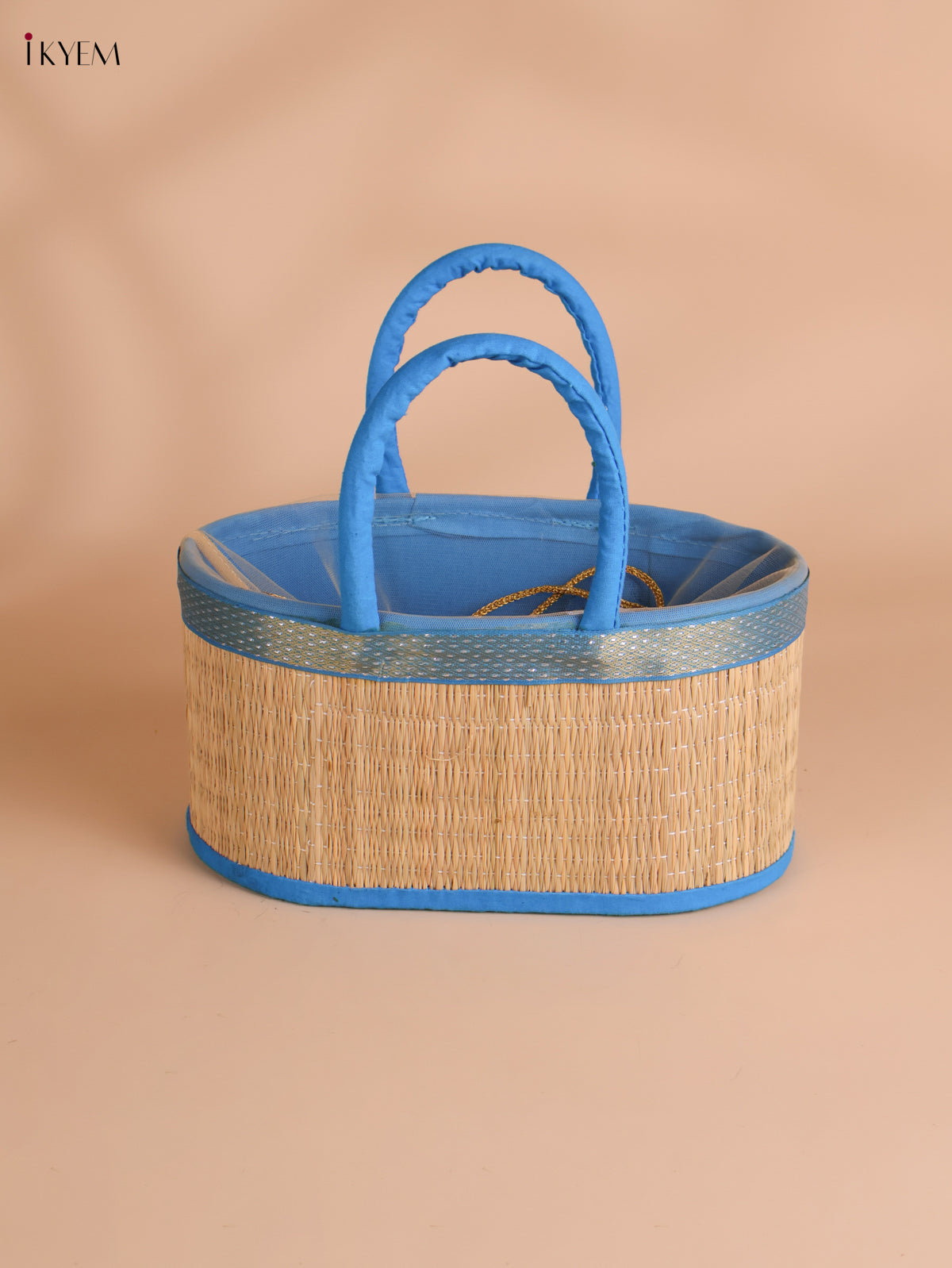 Potli Korai Basket-Blue(6x9)-KEJ06011