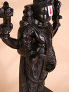 Wooden Hand Carved Painted Kalyana Balaji Statue (26x9)