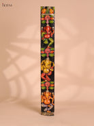 Wooden Hand Carved Painted Ganesha Vertical (29x4)