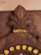 Wooden Hand Carved wall Frame (18x10)