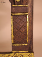 Wooden Hand Carved wall Frame (18x10)