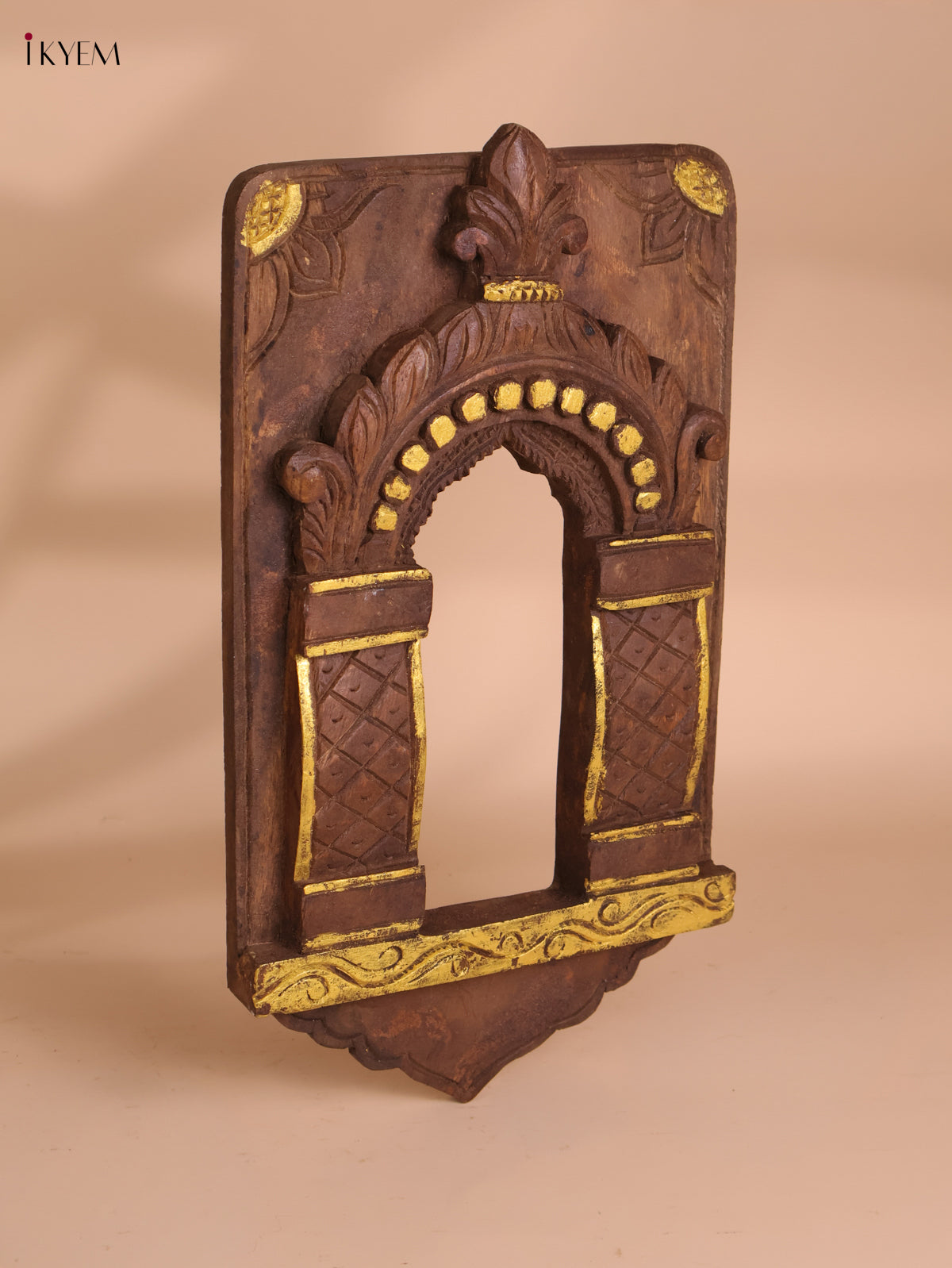 Wooden Hand Carved wall Frame (18x10)