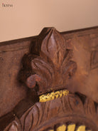 Wooden Hand Carved wall Frame (18x10)