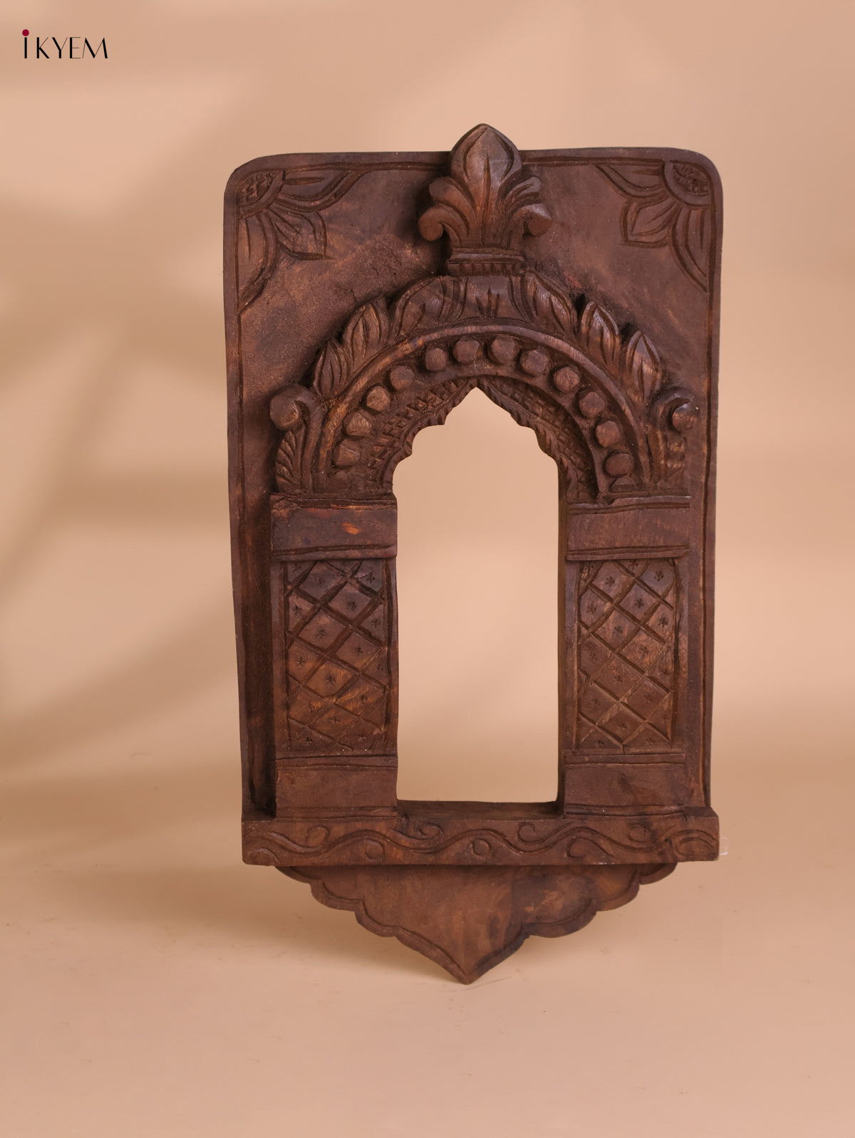 Wooden Hand Carved wall Frame (18x10)