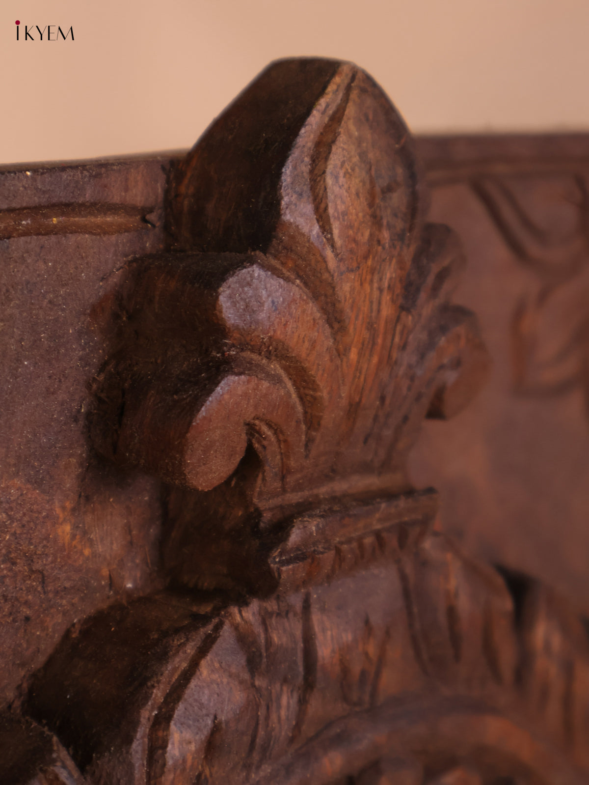 Wooden Hand Carved wall Frame (18x10)