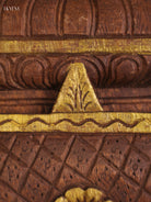 Wooden Hand Carved Ramar Avataram Gopuram Vertical (24x12)
