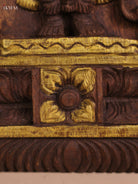 Wooden Hand Carved Ramar Avataram Gopuram Vertical (24x12)