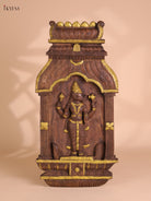 Wooden Hand Carved Varha Avataram Gopuram Vertical (24x12)