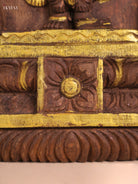 Wooden Hand Carved Varha Avataram Gopuram Vertical (24x12)