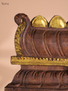 Wooden Hand Carved Varha Avataram Gopuram Vertical (24x12)