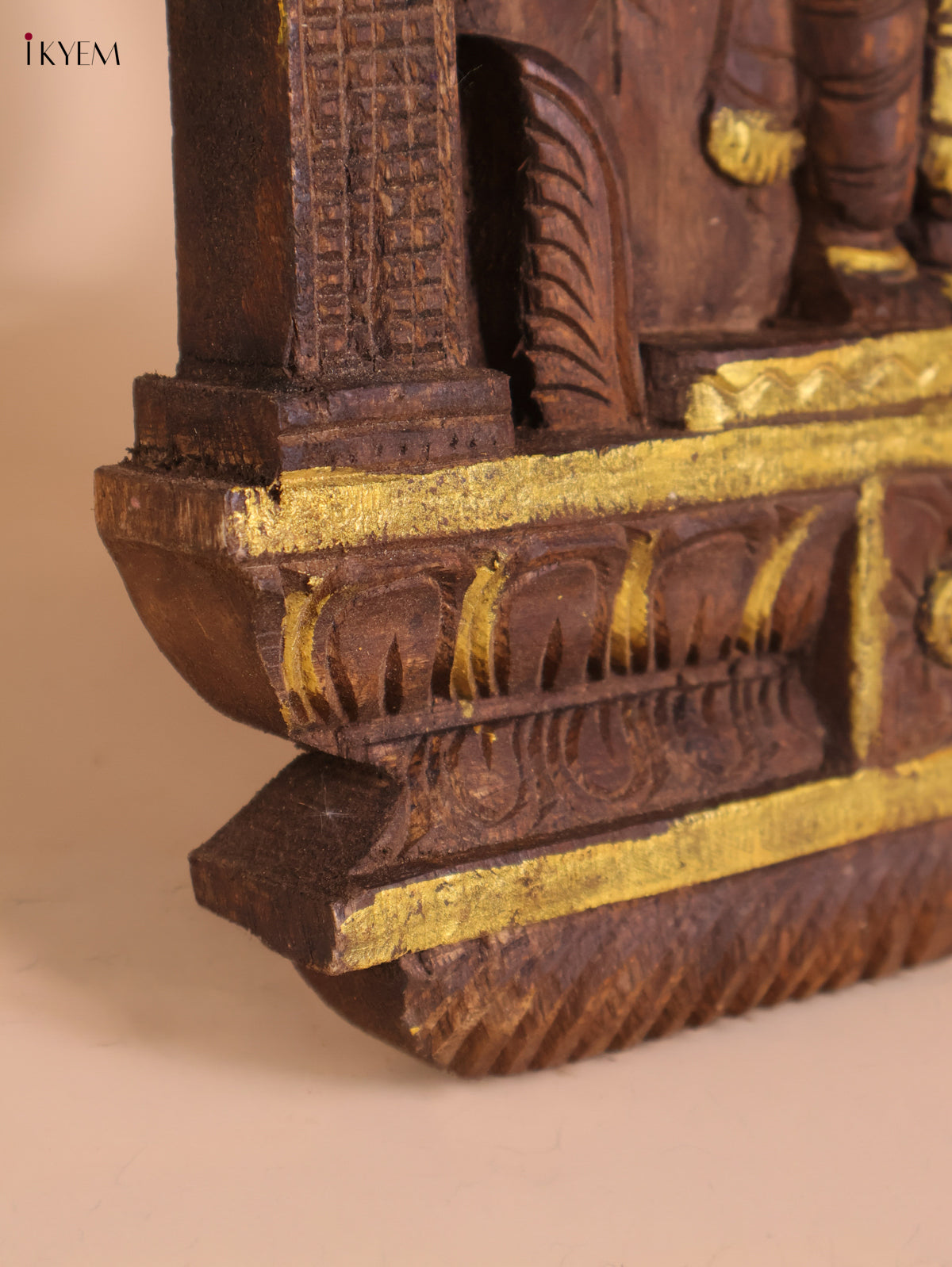 Wooden Hand Carved Varha Avataram Gopuram Vertical (24x12)