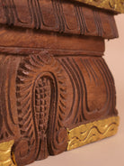 Wooden Hand Carved Gopuram (12x12)