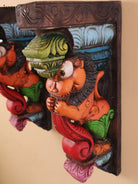 Wooden Hand Carved Yali Bracket(15x8)
