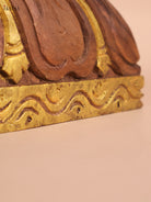 Wooden Hand Carved Gopuram Panel (7x15)