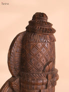 Wooden Hand Carved Painted Lord Balaji Heads(18x10)