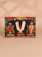 Wooden Hand Carved Painted Namam Panels (8x12)