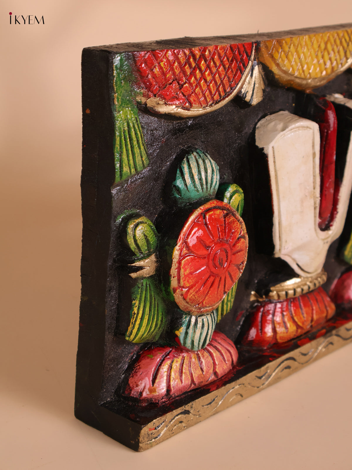 Wooden Hand Carved Painted Namam Panels (8x12)