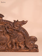 Wooden Hand Carved Kalasam Panels (12x24)