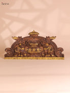 Wooden Hand Carved Kalasam Panels (12x24)