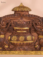 Wooden Hand Carved Kalasam Panels (12x24)