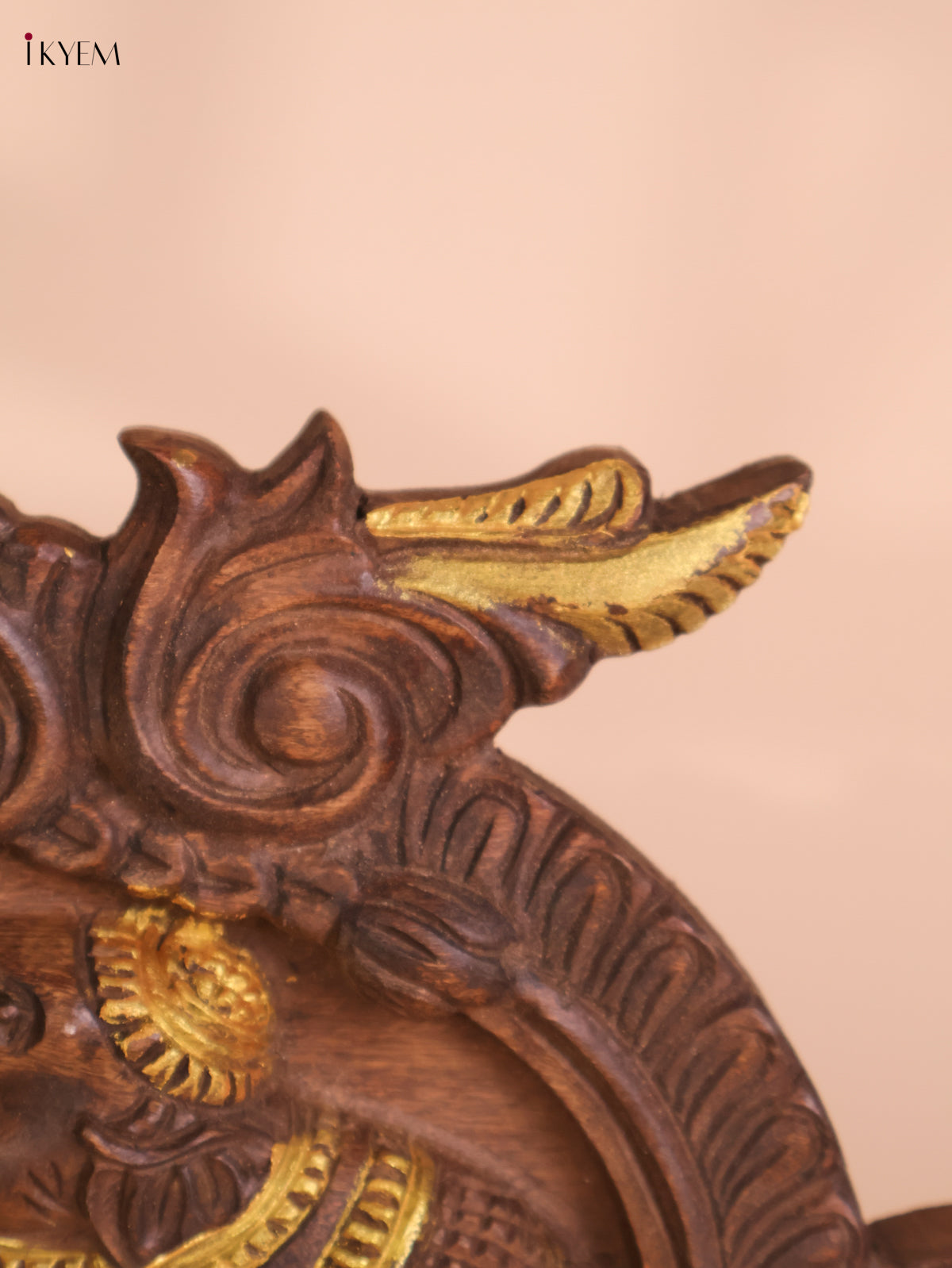 Wooden Hand Carved Kalasam Panels (12x24)