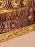 Wooden Hand Carved Kalasam Panels (12x24)
