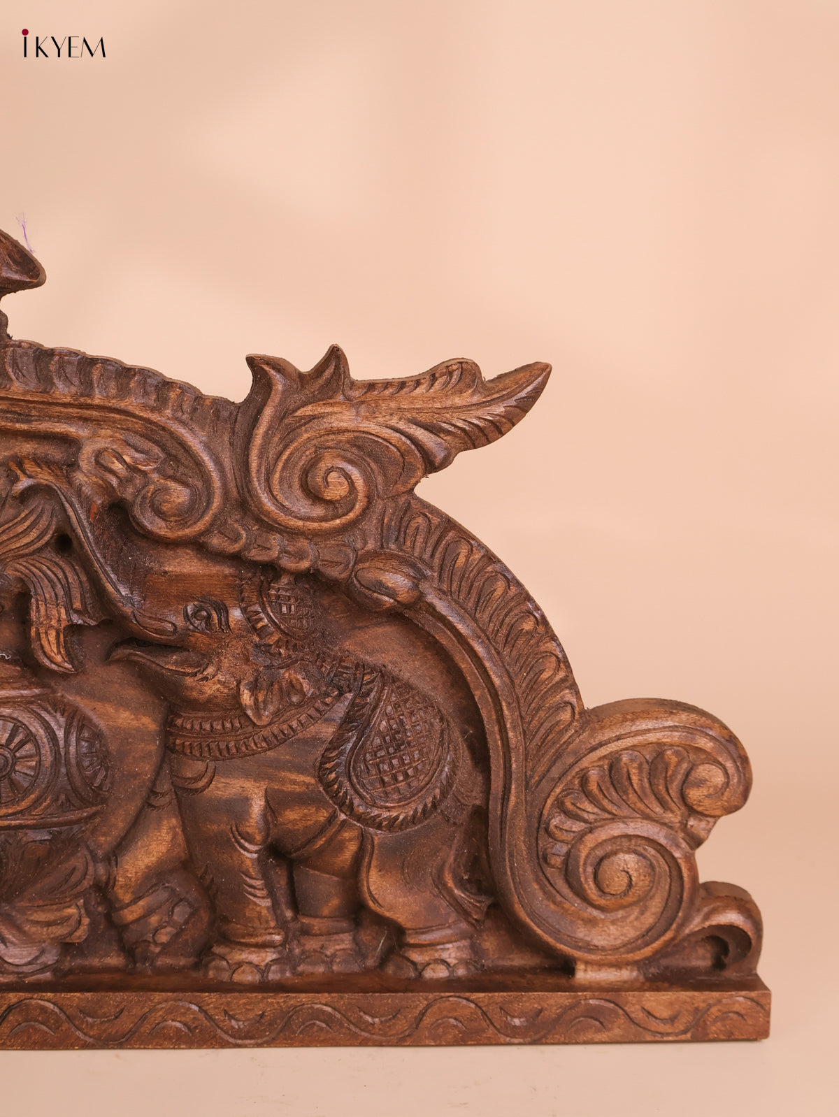 Wooden Hand Carved Kalasam Panels (12x24)
