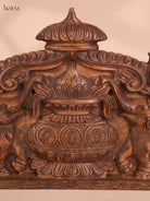 Wooden Hand Carved Kalasam Panels (12x24)