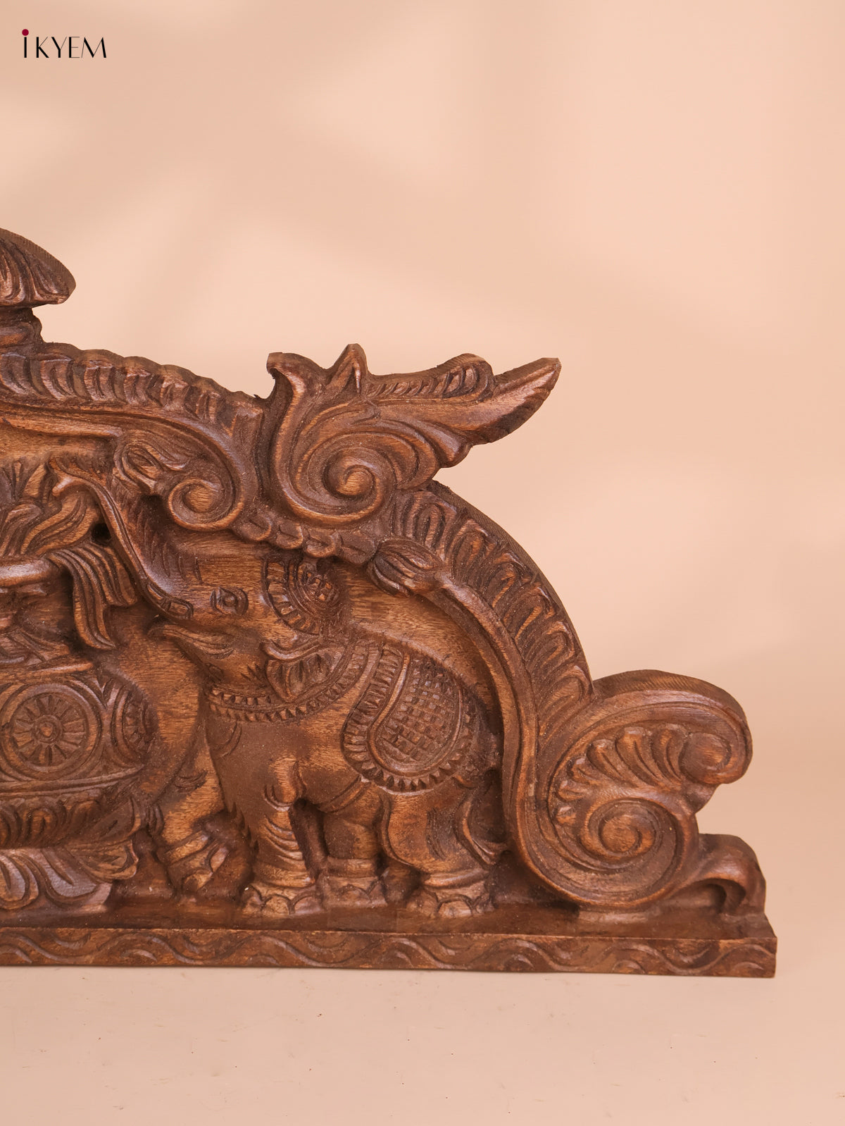 Wooden Hand Carved Kalasam Panels (12x24)