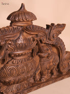 Wooden Hand Carved Kalasam Panels (12x24)
