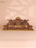 Wooden Hand Carved Kalasam Panels (12x24)