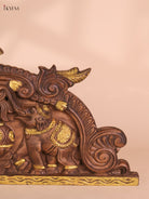 Wooden Hand Carved Kalasam Panels (12x24)