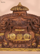 Wooden Hand Carved Kalasam Panels (12x24)