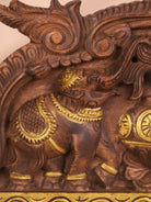 Wooden Hand Carved Kalasam Panels (12x24)