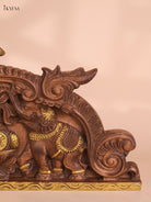 Wooden Hand Carved Kalasam Panels (12x24)