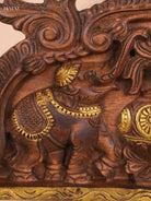 Wooden Hand Carved Kalasam Panels (12x24)