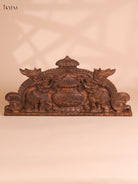 Wooden Hand Carved Kalasam Panels (12x24)
