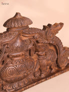 Wooden Hand Carved Kalasam Panels (12x24)