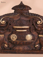 Wooden Hand Carved Kalasam Panels (12x24)