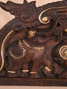 Wooden Hand Carved Kalasam Panels (12x24)