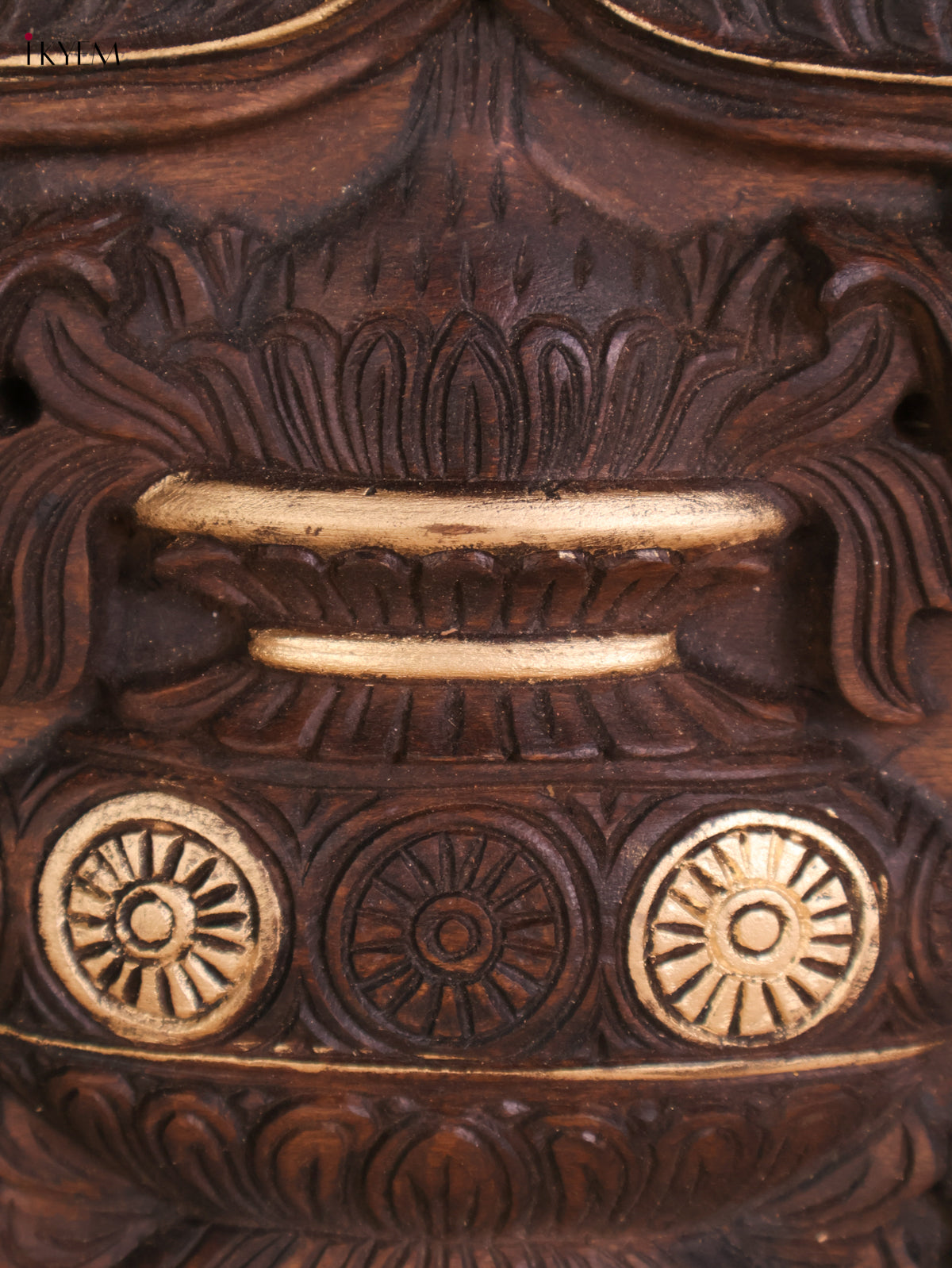 Wooden Hand Carved Kalasam Panels (12x24)