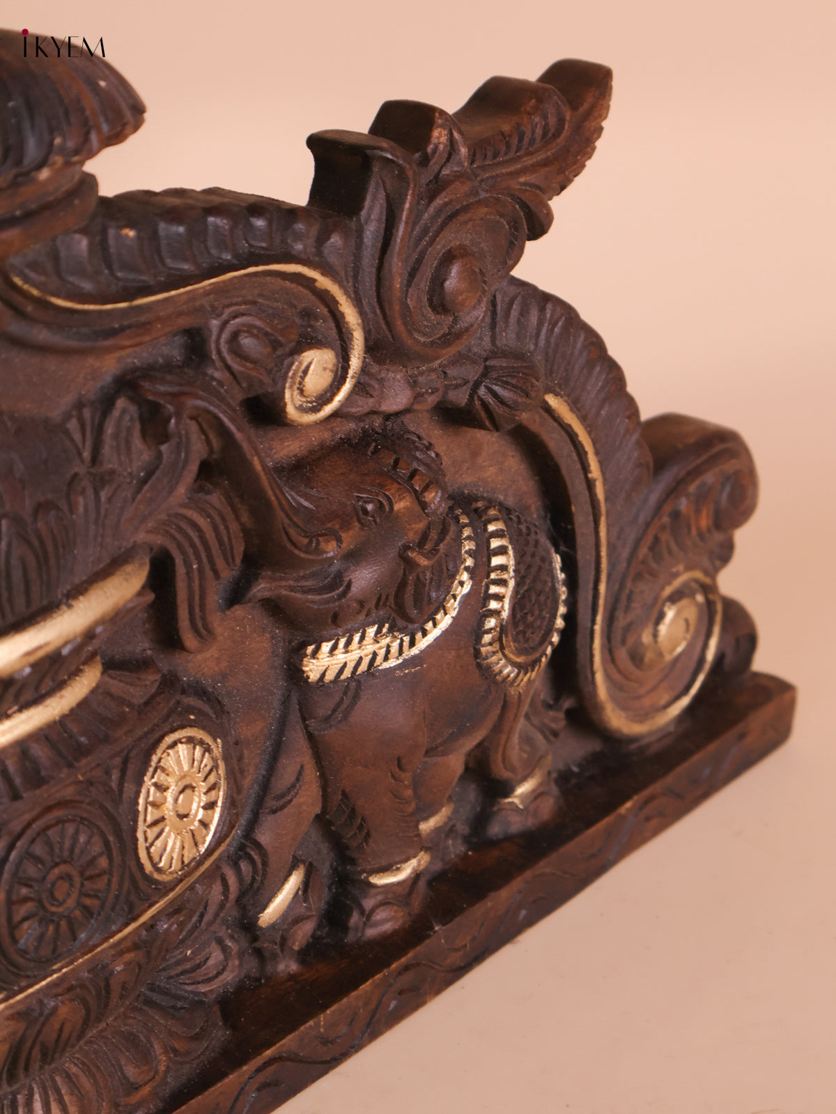 Wooden Hand Carved Kalasam Panels (12x24)