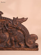 Wooden Hand Carved Kalasam Panels (12x24)