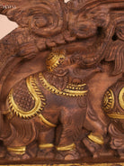 Wooden Hand Carved Kalasam Panels (12x24)