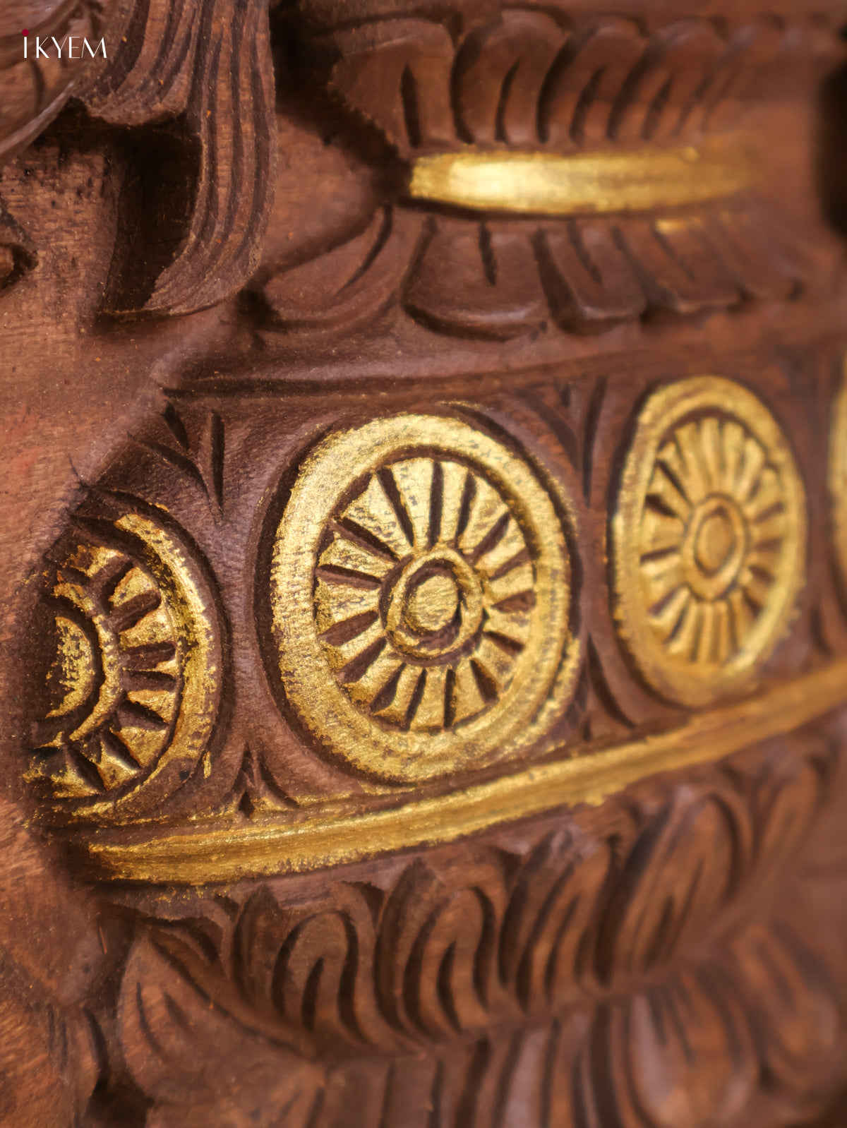 Wooden Hand Carved Kalasam Panels (12x24)